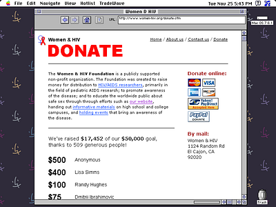 Crowdfunding Campaign 032 crowdfunding dailyui donate macweb system 7