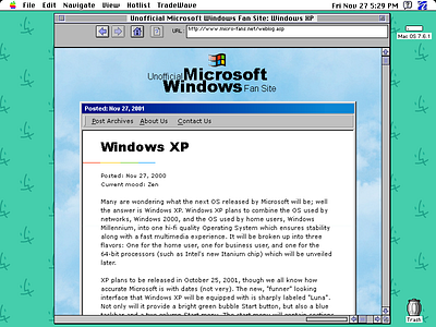 Blog Post 035 blog blog post dailyui system 7 windows 95