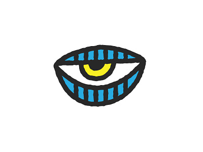 Lazy Eye Logo Variation 2 creative design eye eye icon eyeball eyeball logo eyeballs graphic design icon identity illustration logo logo creation logo design logo designer logo icon skateboard skateboard graphics skateboarding