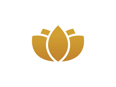 Lotus Logo | Thought Process & Exploration clarity design flower flower crown flower logo gold gradient graphic design icon logo logo design logo designer lotus lotus flower meditate meditation mindfulness symbol yellow
