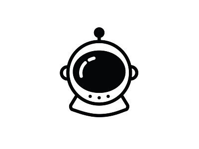 Simple Astronaut Logo