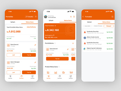 Seabank Apps with Investment Features apps bank bank ui ecommerce ui investment apps investment ui product designer seabank seabank apps seabank ui ui uiux uiux bank ux