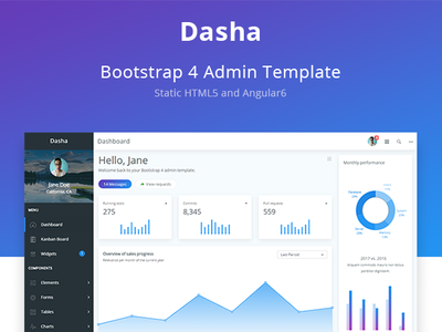 Dashboard admin app bootstrap dashboard