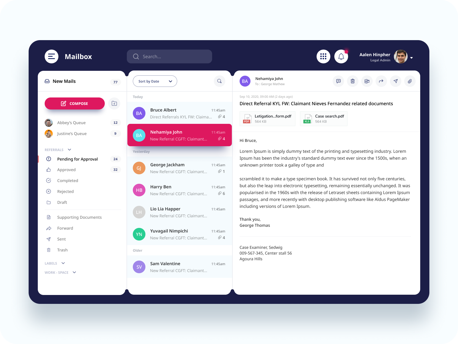 Mailbox by VISHAKH RAJ on Dribbble