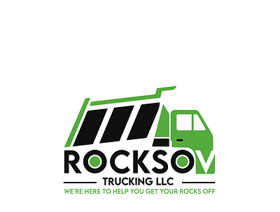 Font+Meaning logo for Rocksov Trucking LLC branding design flyer icon logo stationery typography vector