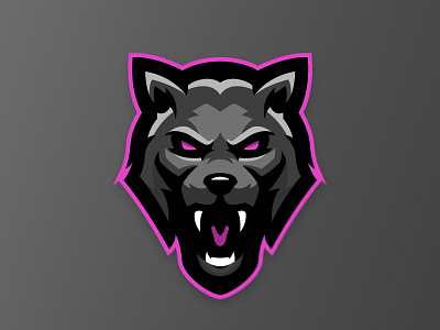 NeonWolf animal branding design fierce gaming illustration logo mascot mascot design wolf wolf logo