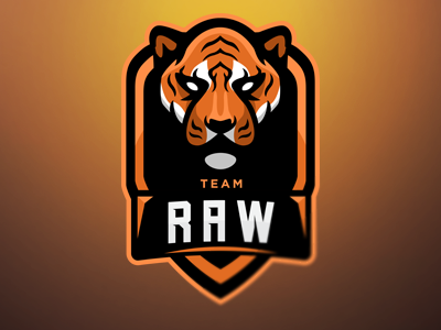 Team Raw | Mascot Logo