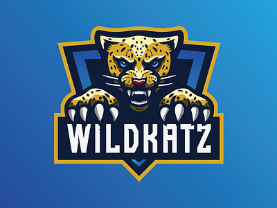 'WildKatz' - Premade Mascot Logo branding cheetah esports for sale gaming illustation logo mascot design mascot logo