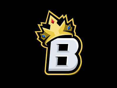 'BTheKingLIVE' - Branding brand branding crown crown logo design icon illustration king mascot mascotlogo typography vector