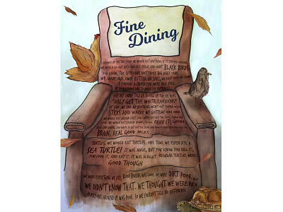 Fine Dining Poster