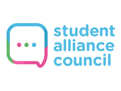 Student Alliance Council Logo branding design health