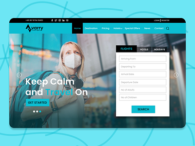 Varry Landing Page
