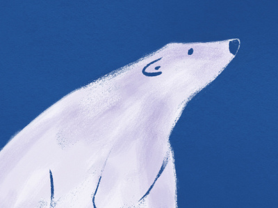 White Bear bear bear illustration dyeos white bear