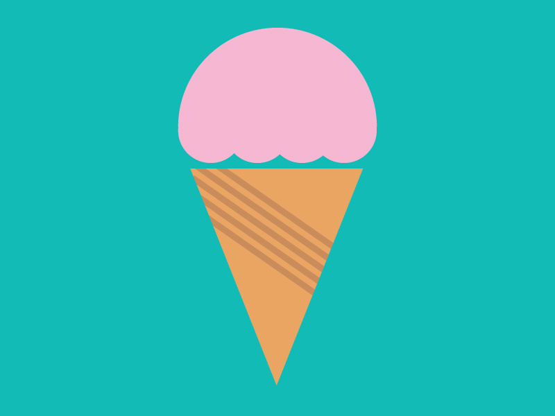 Ice Cream ice cream cone vector ice cream illustration