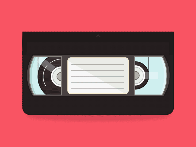 Nostalgia_VHS 90s flat icon icons retro vector vhs vintage