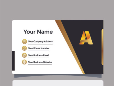 professional business card design template asif raihan graphic design