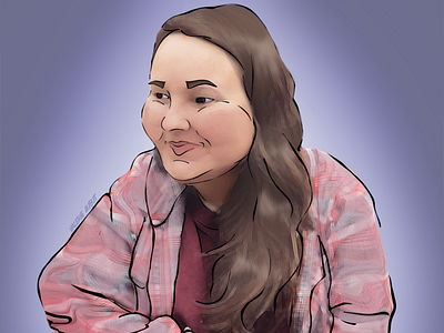 Self Portrait, Caricature Style