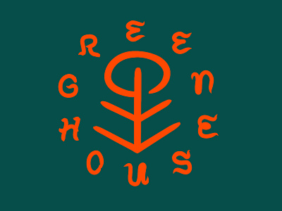 Greenhouse branding logo type