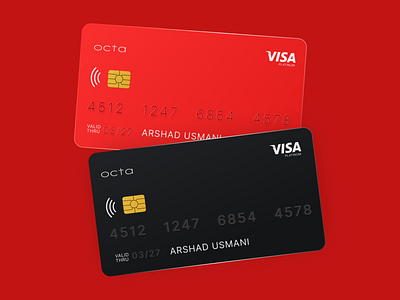 OCTA card branding daily design daily post design designer graphic design india ui ui designer