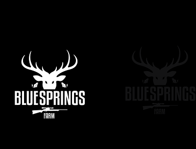 Name to incorporate in the logo Blue Springs Farm branding business logo design graphic design illustration logo logo design logo designer logo maker typography vector