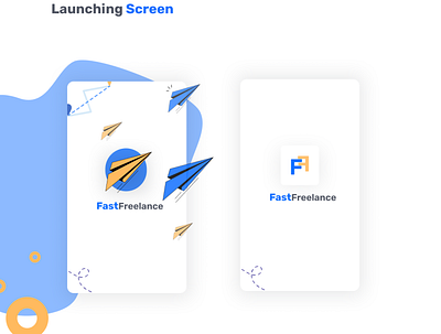 Splash screen animation app branding design graphic design illustration logo typography ui ux vector