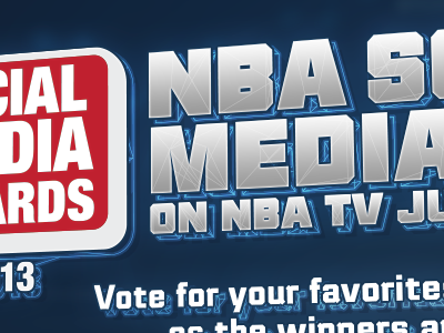 NBA Social Media Awards header