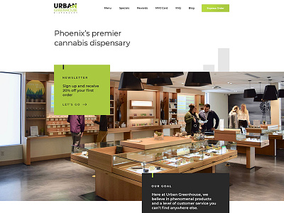 Dispensary Home Page