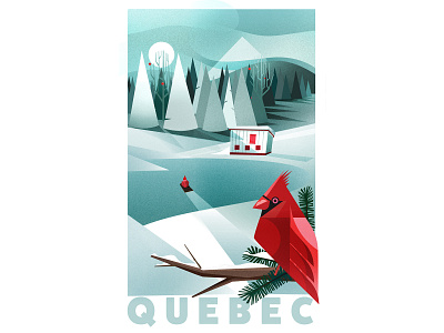 Quebec design graphic design illustration vector