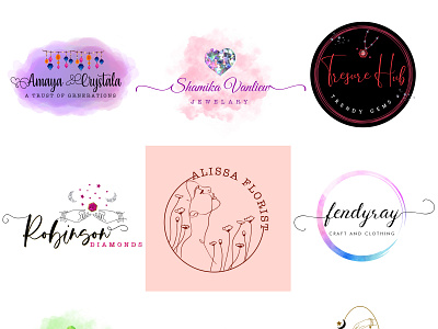 Custom logo design for business