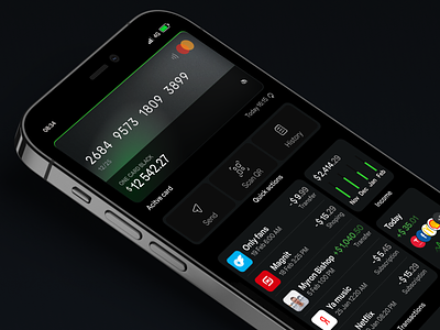 Bank Widget bank figma interface ui widget