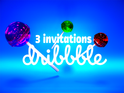 🍭 3 invitations 🍭