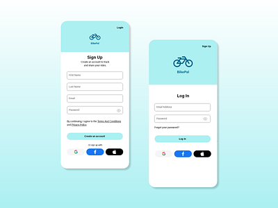 Daily UI 001 - Sign Up