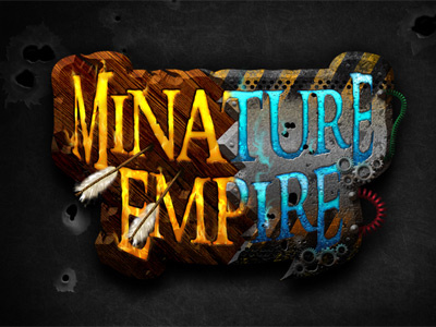Minature Empire 3d brand design empire games company illustration logo minature psd texture