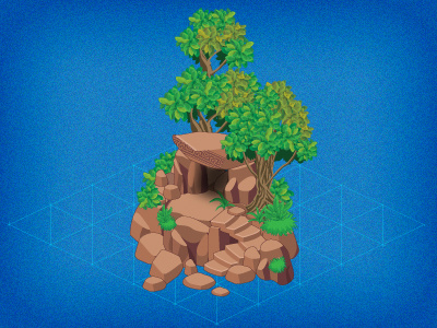 ipad game vegetation concepts game illustration ipad iphone isometric vegetation