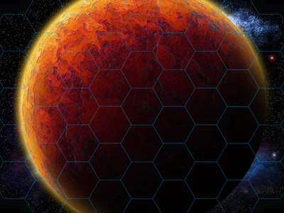 Space Environment Deep Space Hexagonal Tile Set