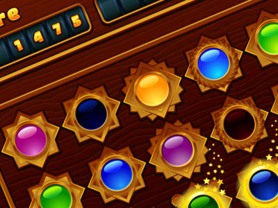 Match 3 Jewel UI Elements app apple design game games ipad iphone jewel jewels match3