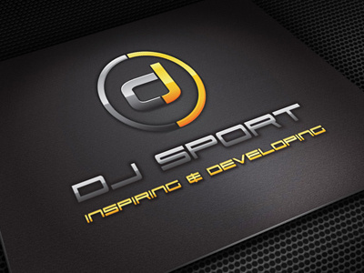 DJ Sport business cards design