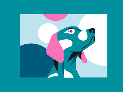 Dog design dog figma graphic design illustration vector