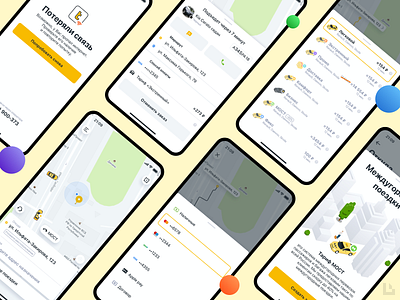 TapTaxi app boom design hashdogdesign izhevskdesigner lyamin lyamindesign mobile design mobile ui taptaxi taxi taxi app taxi booking app ui yellow