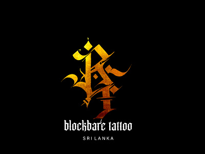 Tattoo Shop LOGO ai art bockbare creative design digitalart gold graphic design illustration logo shop sketching tattoo