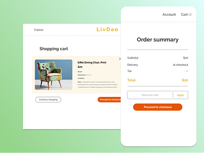 E-Commerce Checkout branding design ecommerce figma startups ui ux