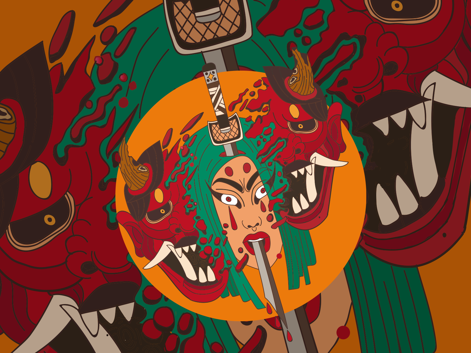 Hannya collection by Allan on Dribbble