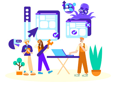 Testmate services illustration