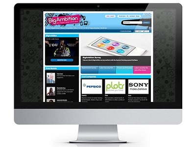 BigambITion website design