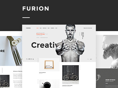 Furion - Creative Portfolio PSD Template