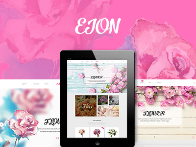 Eion - Flower Shop WordPress Theme ecommerce flower flowery gadern online delivery plants shop theme wordpress