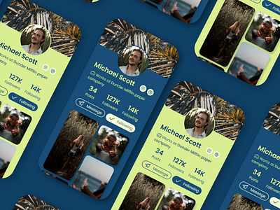 DailyUI #006 - User profile