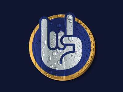 Rock On, badge by Cameron Miller for Bakery Agency on Dribbble