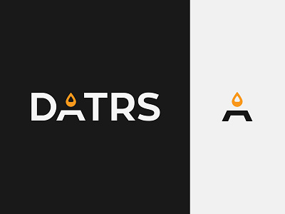 DATRS (logo design) branding clean corporate branding flat icon logo logo design branding minimal vector