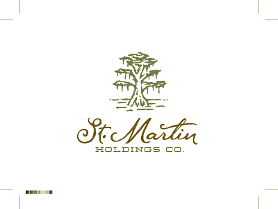 St. Martin Holdings Logo art director branding branding designer graphic design graphic designer illustration logo logo design logo designer logotype